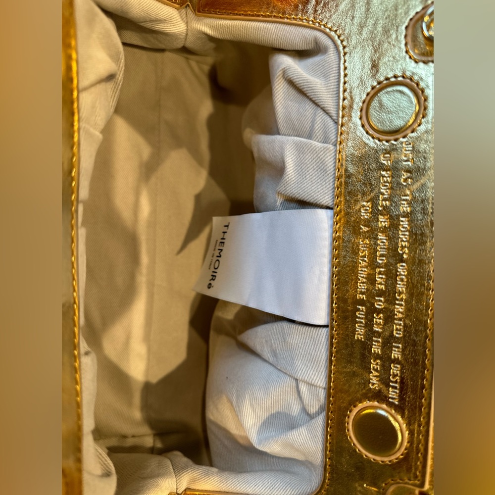 100% Authentic Themoire Tia Pinatex Fabric Clutch/Crossbody